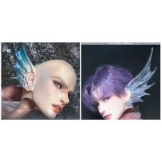 mermaid/merman ELF Ears LIMITED【Moonlit Wonder】BJD SD17 sd13 MSD YO-SD 1/3 1/4 1/6 doll use